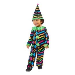 Neon Clown Vauvan Naamiaisasu