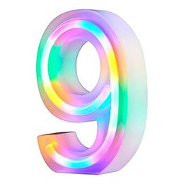 Bildspel - Siffra Neonlampa