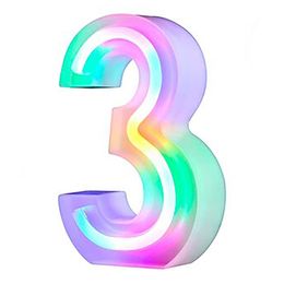 Bildspel - Siffra Neonlampa