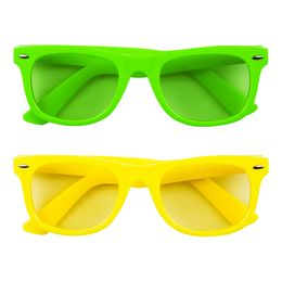 Neonfärgade Glasögon