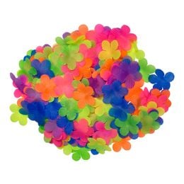 Neonfärgade Hawaiiblad