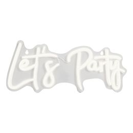 Bildspel - Neonskylt Let's Party