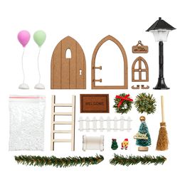 Lysbildefremvisning - Nissedør Kit med Tilbehør