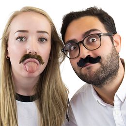 Lysbildefremvisning - Moustaches til Nødstilfælde