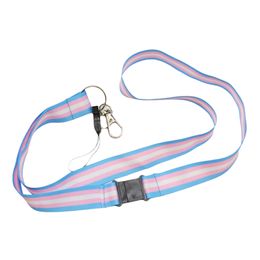 Nyckelband Transflagga