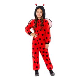 Diaesitys - Leppäkerttu Onesie Lasten Naamiaisasu