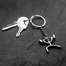 Bildspel - Nyckelring Tyngdlyftare