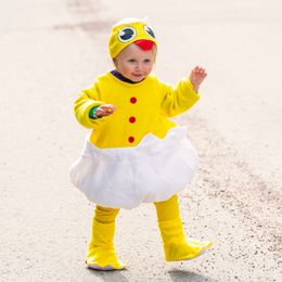 Bildspel - Nykläckt Kyckling Bebis Maskeraddräkt