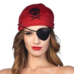 Bildspel - Ögonlapp Pirat Svart