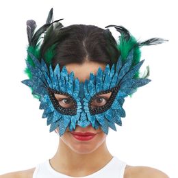 Ögonmask Fågel med Fjädrar