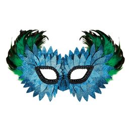 Bildspel - Ögonmask Fågel med Fjädrar