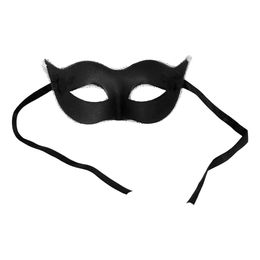 Lysbildefremvisning - Øjenmaske Pailletter Venedig Sølv