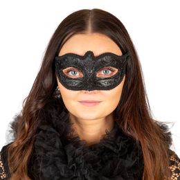 Bildspel - Ögonmask Venetian Svart