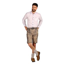 Bildspel - Oktoberfest Lederhosen Shorts Super Deluxe Beige Vintage