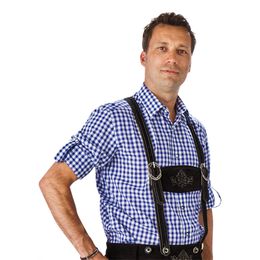 Oktoberfest Skjorte Blå