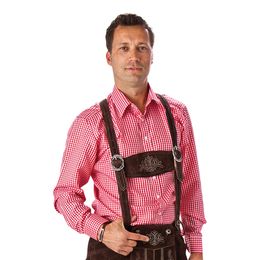 Oktoberfest Skjorta Röd