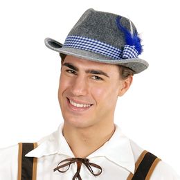 Oktoberfesthatt med Fjädrar