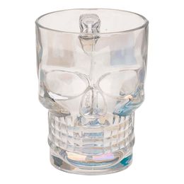 Bildspel - Ölglas Dödskalle Färgskimrande