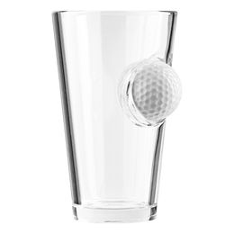 Ølglas med Golfbold