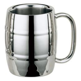 Ölmugg i Rostfritt Stål Dubbelväggad