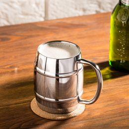 Bildspel - Ölmugg i Rostfritt Stål Dubbelväggad