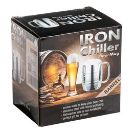 Bildspel - Ölmugg i Rostfritt Stål Dubbelväggad