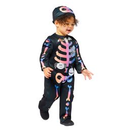 Lysbildefremvisning - Ombre Skjelett Barn Karnevalskostyme