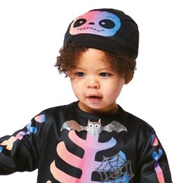 Lysbildefremvisning - Ombre Skjelett Barn Karnevalskostyme