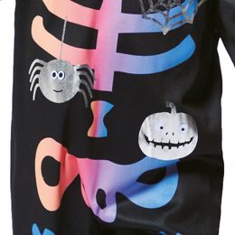 Lysbildefremvisning - Ombre Skjelett Barn Karnevalskostyme