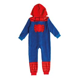 Bildspel - Onesie Spiderman Barn Maskeraddräkt