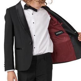 Bildspel - OppoSuits Boys Jet Set Black Smoking