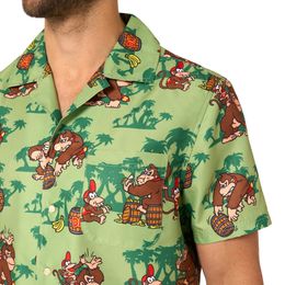 Lysbildefremvisning - OppoSuits Donkey Kong Bananas Skjorte