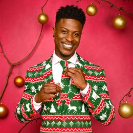 Bildspel - OppoSuits Festive Green Kostym