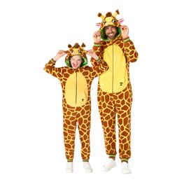 Lysbildefremvisning - OppoSuits Giraf Børne Onesie
