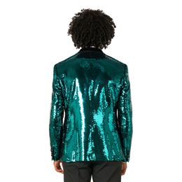 Bildspel - OppoSuits Paljettkavaj Briliant Grön