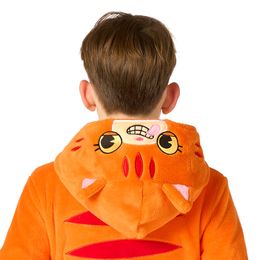 Lysbildefremvisning - OppoSuits Rød Katt Barne Onesie