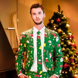 Lysbildefremvisning - OppoSuits Santaboss Jakkesæt