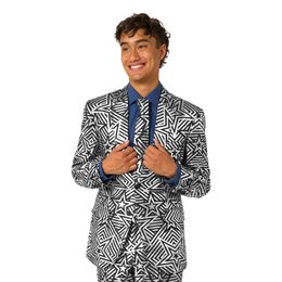 Bildspel - OppoSuits Silver Geo Star Kostym
