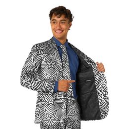 Bildspel - OppoSuits Silver Geo Star Kostym