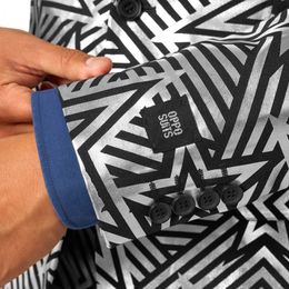 Bildspel - OppoSuits Silver Geo Star Kostym