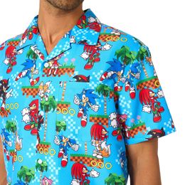Bildspel - OppoSuits Sonic™ Green Hill Shorts Kostym