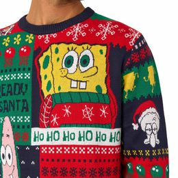 Lysbildefremvisning - OppoSuits Svampebob Firkant Julegenser