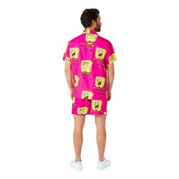 Bildspel - OppoSuits Svampbob Fyrkant Pink Shorts Kostym