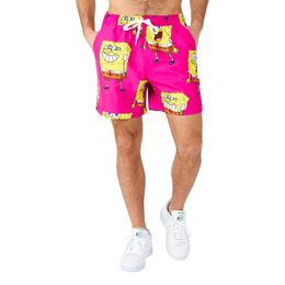 Bildspel - OppoSuits Svampbob Fyrkant Pink Shorts Kostym