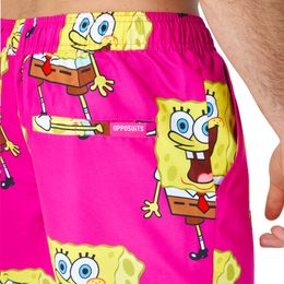 Bildspel - OppoSuits Svampbob Fyrkant Pink Shorts Kostym