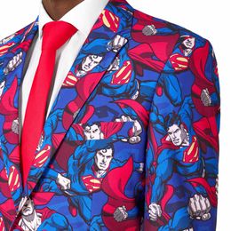 Lysbildefremvisning - OppoSuits The Man of Steel Jakkesæt
