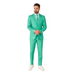 OppoSuits Trendy Turquoise Kostym