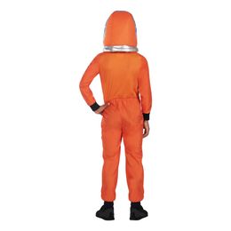 Lysbildefremvisning - Orange Rumdragt Børnekostume