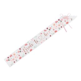 Ordensband Bride To Be Blommor