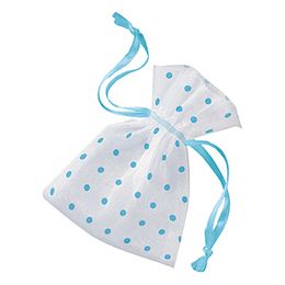 Organzapussit Sininen Babyshower